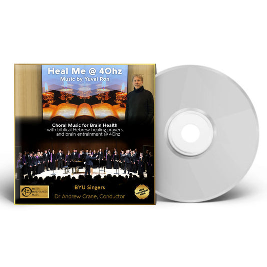 Heal Me @ 40Hz_Jazz Piano and Guitar @ 40Hz Compact Disc (CD)